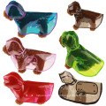 Amazon Bestseller transparent wasserdichte Haustierhund Regenmantel für Hund